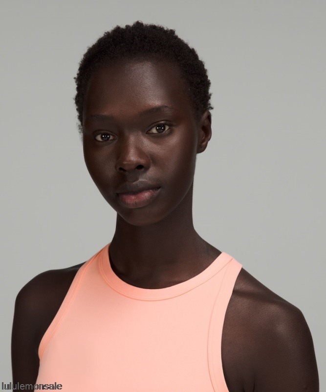 Lululemon Damen DELULU562 | Lululemon Deutschland Dew Pink Align Hüftlanges Tanktop Mit Racerback Nur Online